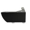 Corner Furniture Leg, Matt Black, Height 5.5 Cm