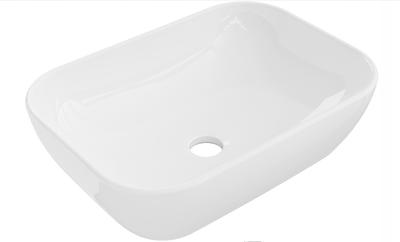 White Lara Countertop Washbasin