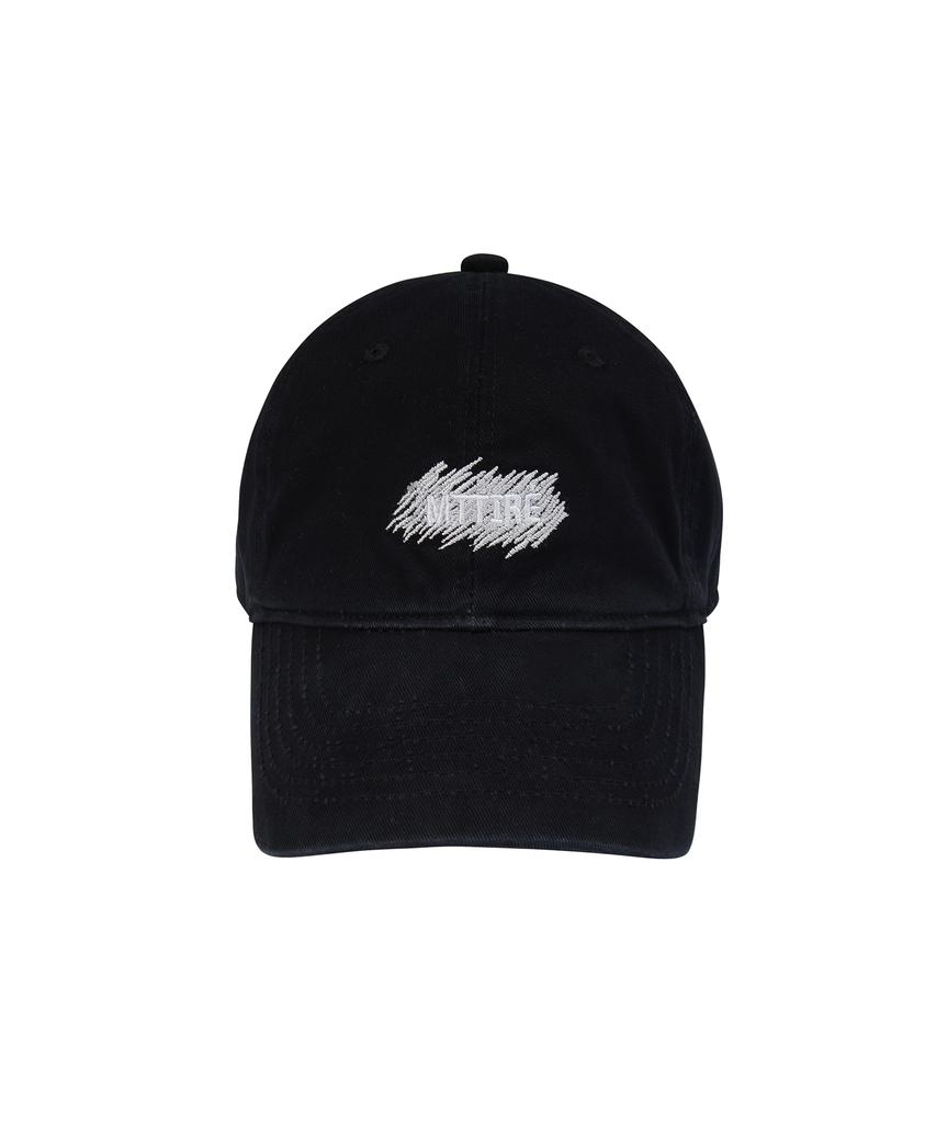 Matile Washing Stichi Logo Cap / Black