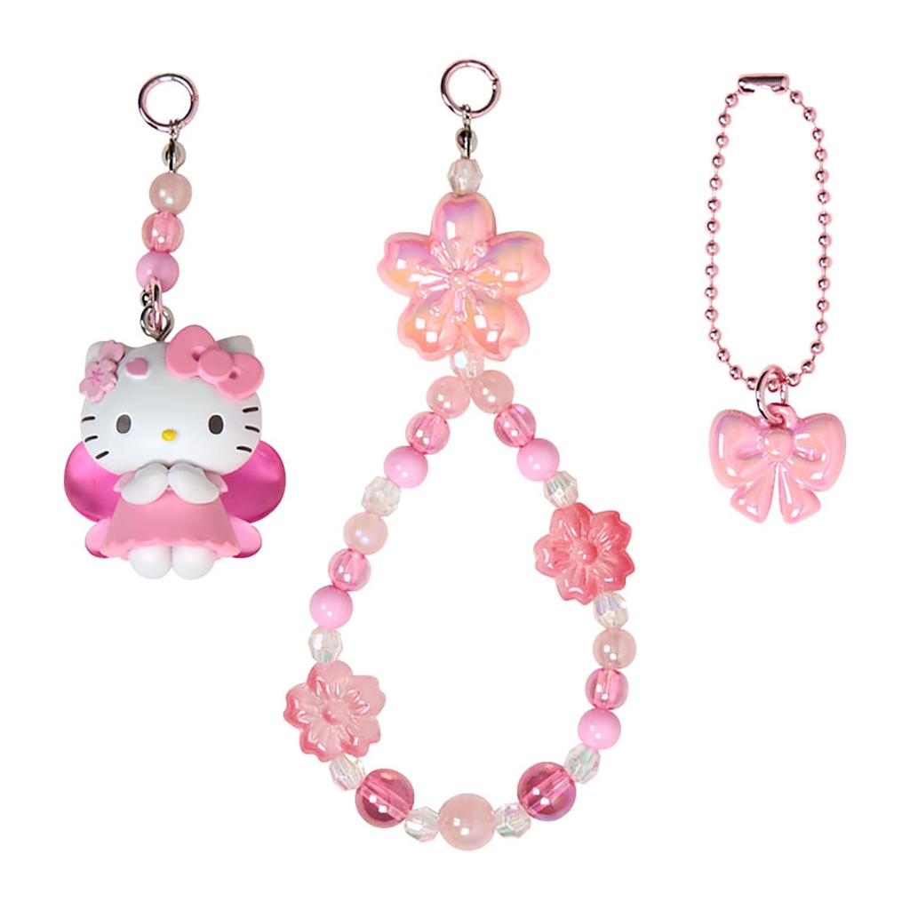 Sanrio Hello Kitty Beaded Keychain 661597 (Sakura)