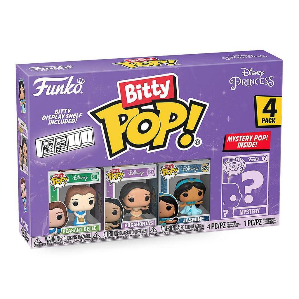 Funko Disney Princess Mini Figures (Pack of 4)