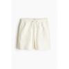 H M Regular Fit Sweat sHorts creaM