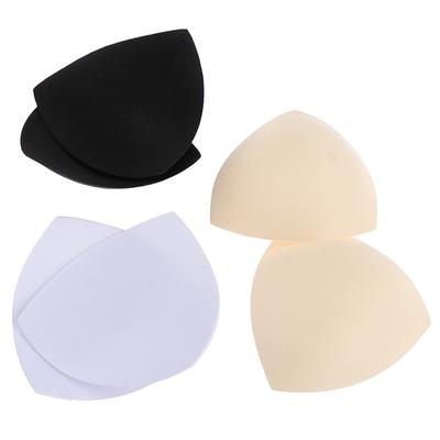 Triangle Women Bikini Chest Pad Inserts Sponge Foam Bra Pads Chest Cup Breast