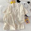 Dolce Pigiama in Cotone Nuvola per Donna - Set Estivo 2026 a Maniche Corte