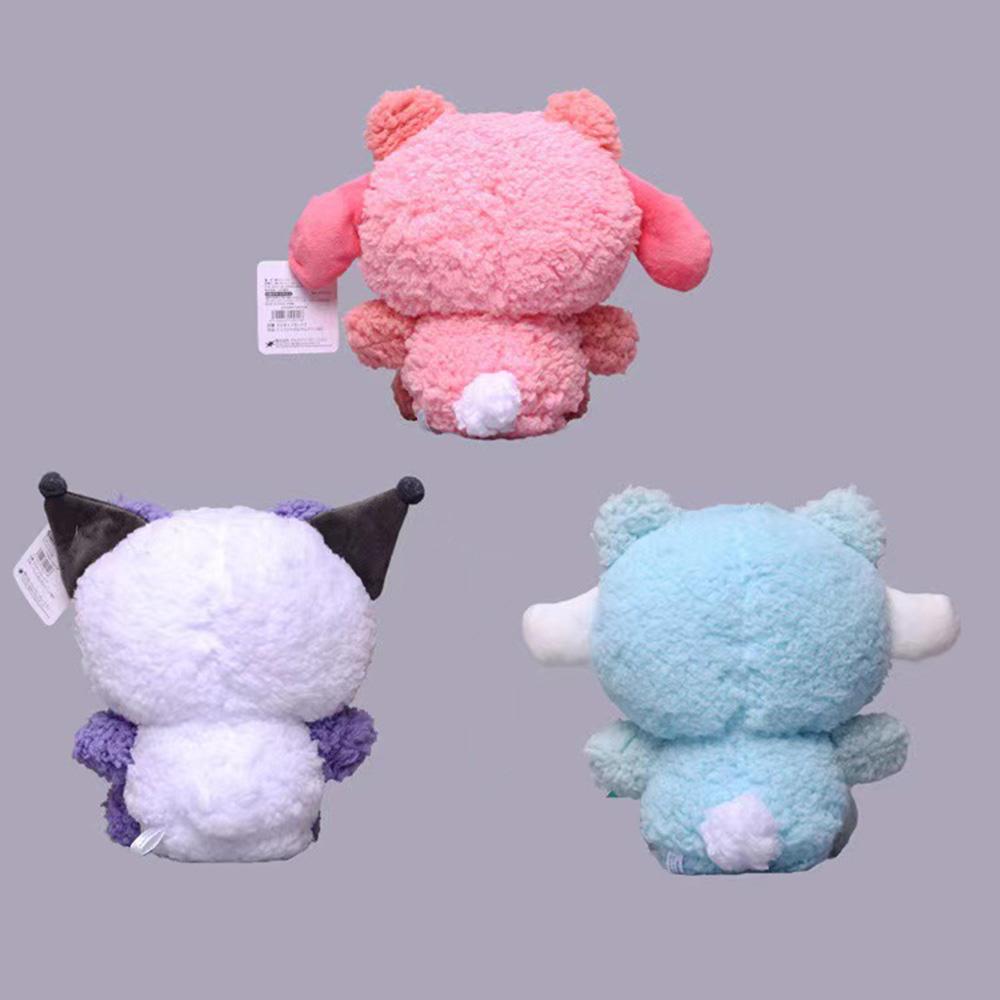 3 Styles Sanrio Series Plush Toy Kuromi My Melody Cinnamoroll Kawali Cartoon Anime Children's Soft Doll Birthday Christmas Gifts