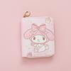 New fashionable cute small fresh printed change bag cartoon animation children's schoolgirl short zipper