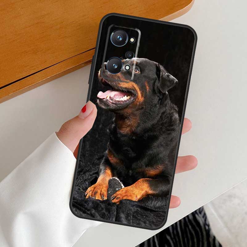 Rottweiler Dog For Realme 15 GT7 Pro GT6 10 11 12 13 14 Pro Plus C65 C67 C63 C61 C51 C53 C35 C75 C55 Case