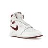 Air Jordan 1 Retro High 85 OG Metallic Burgundy Unisex Sneakers White Team-Red BQ4422-161