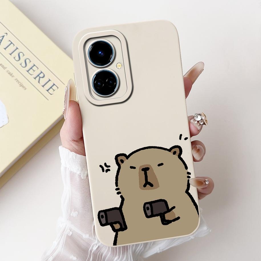 For Tecno Camon 19 Pro 5G Case Cute Cartoon Camera Protection Matte Soft Fundas For Tecno Camon 19 Neo Camon19 19Pro Phone Cover