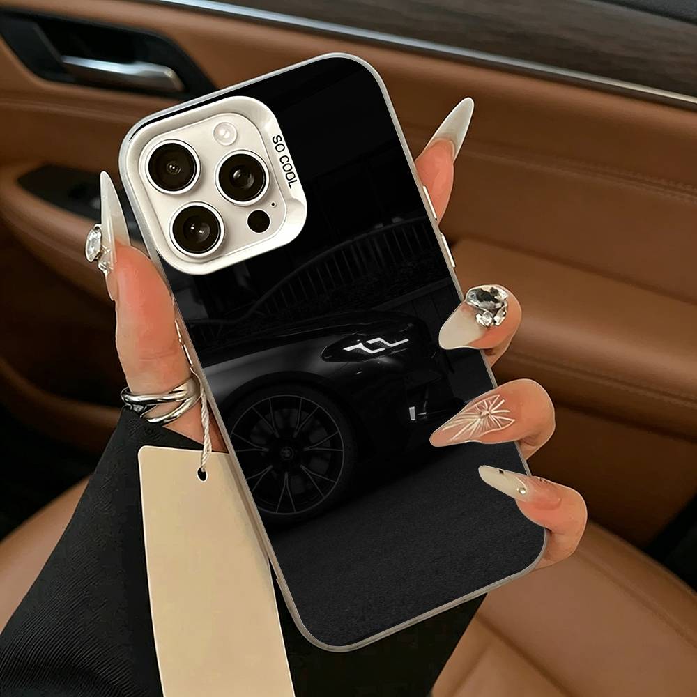 Cls 63  Car M- D-T-M  Phone Case For iPhone 17,16,15,14,13,12,11 Plus,Pro Max,XS,white silver phone case iPhone14ProMax