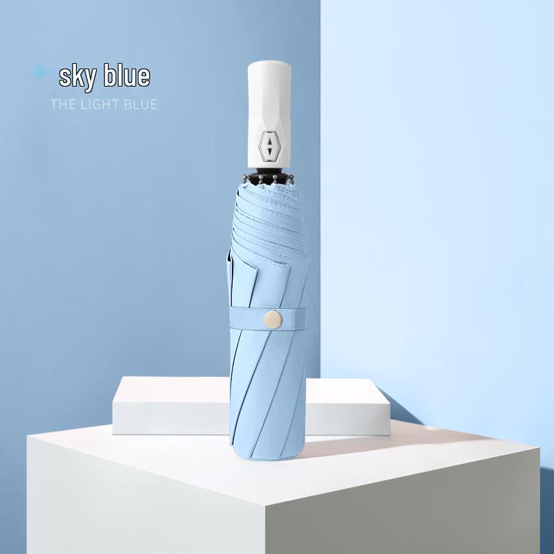 Nanqiao Automatic Three-Fold Color-Coated Umbrella