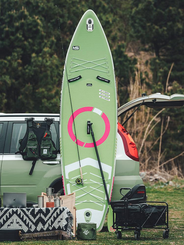 Lanko Inflatable Stand-Up Paddleboard for Racing and Surfing