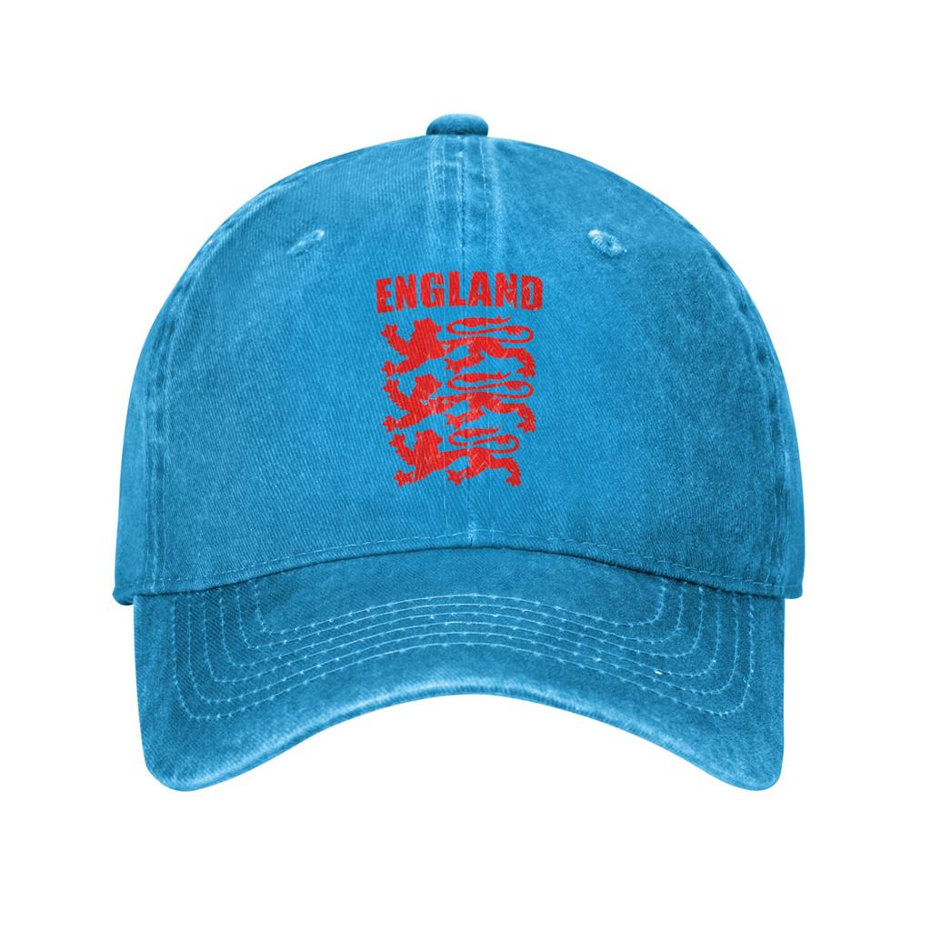 England Red Lion Casual Baseball Cap Hiking Fishing Trucker Hat Summer Breathable Unisex Women Y2k Retro Baseball Caps