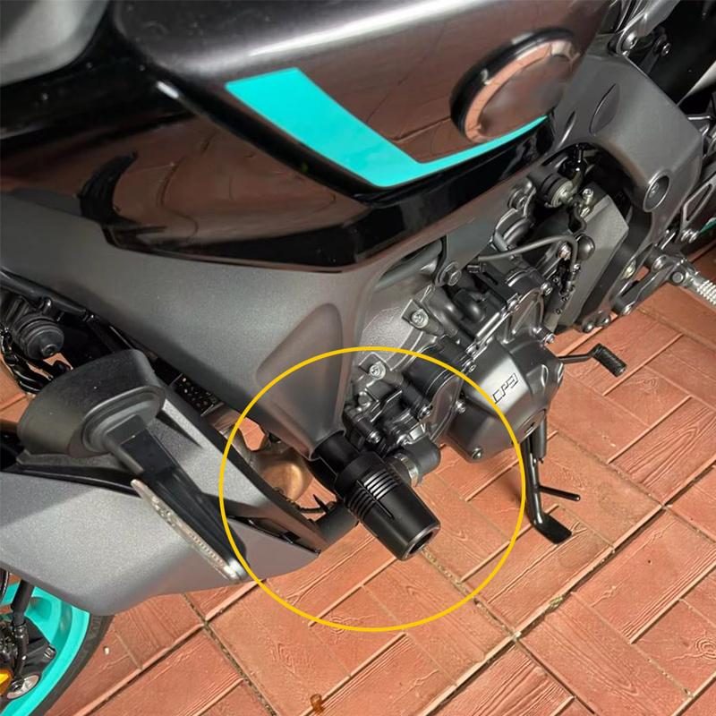 For YAMAHA MT07 YZFR7 YZF R7 MT-07 Motorcycle Accessories Frame Slider Crash Protector Falling Protection Pad