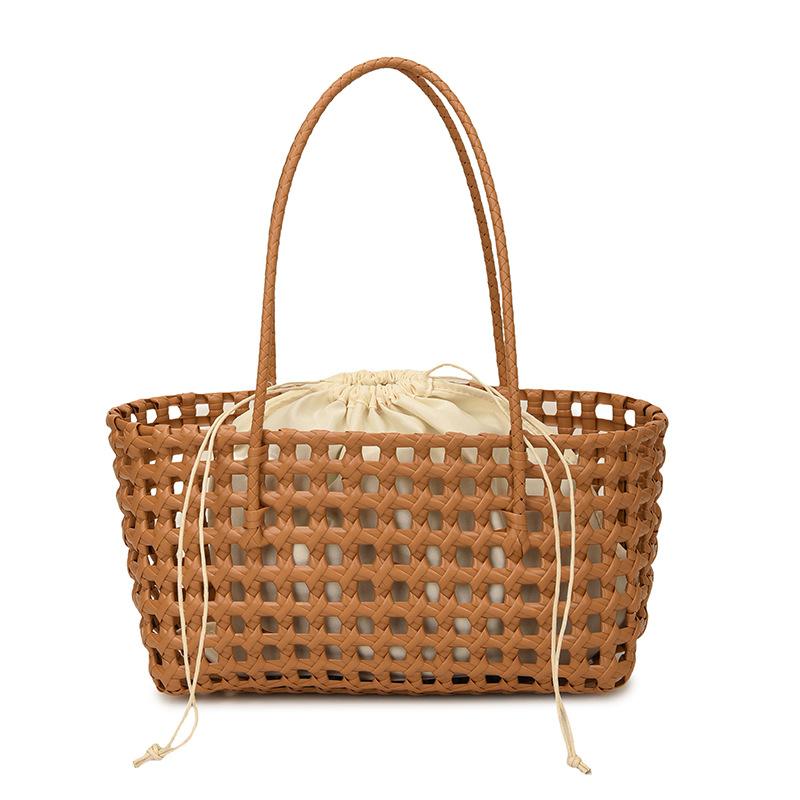 New women's mother bag woven fashion hollow shoulder portable messenger bag casual women's bag