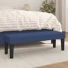 Day and Night - Day and Night Blue Fabric Bench 100x30x30 Cm