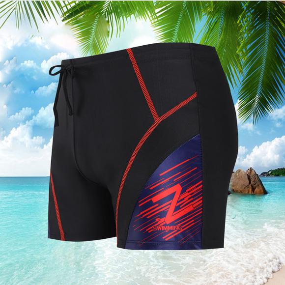 Kid's Two-Piece Swimsuit Set with Swim Cap - Short Sleeve for Boys