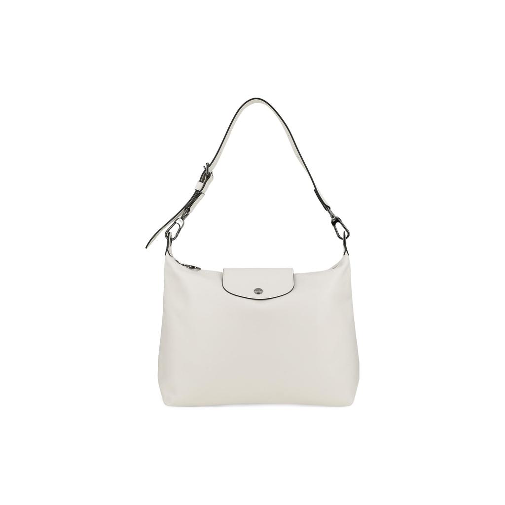 Longchamp Le Pliage Xtra 32 Snap Zipper Closure Leather Hobo Handbag Women handbags Beige 10189987037
