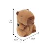 Car Tissue Box Plush Zippered Cartoon Cute Capybara Tissue Box Automobile Soft Tissue Dispenser Paper Package Case Napkin Bag