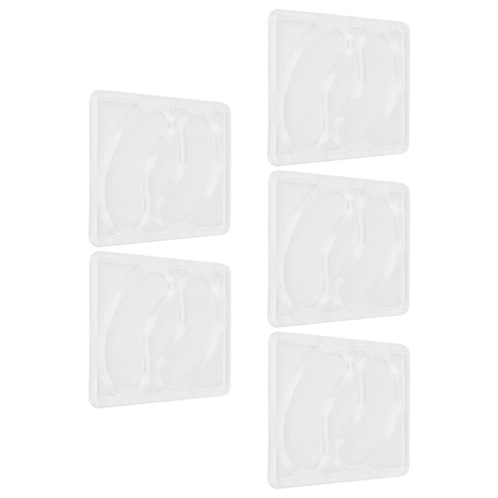 5Pcs Reusable Eye Mask Mold Multifunctional Mask Patch Mold Portable Eye Patch Tray