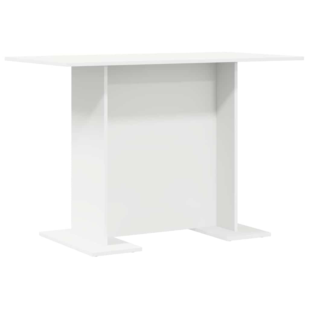 Tavolo da pranzo bianco 110 x 60 x 75 cm Legno ingegnerizzato