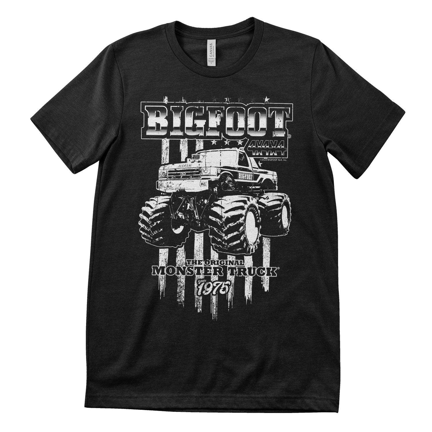 Officially Licensed BIGFOOT Monster Truck American Monster Truck Mens T-Shirt S