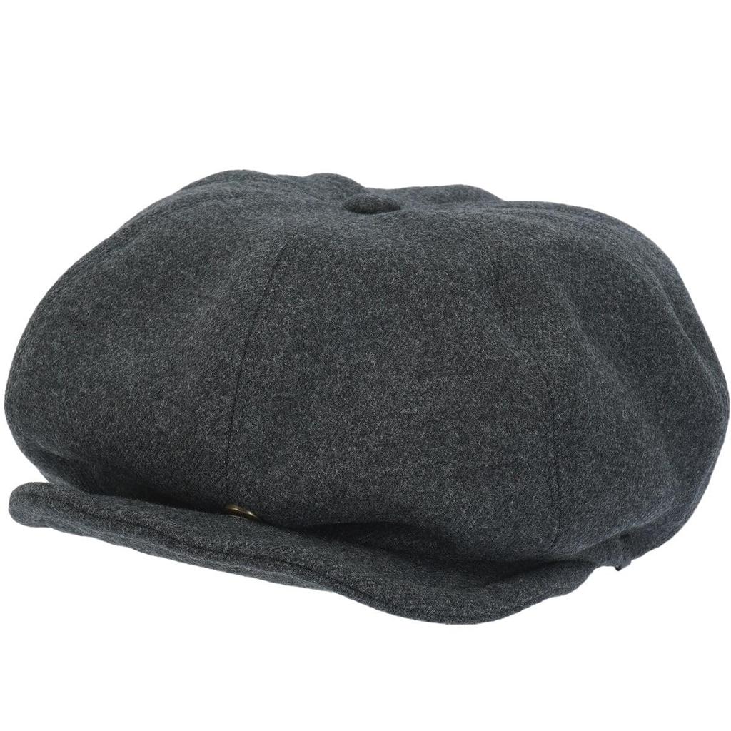 [St. Andrews] Unisex Newsboy Cap (Adjustable Size)  Golf Hat  042-4287005 020Gray FR