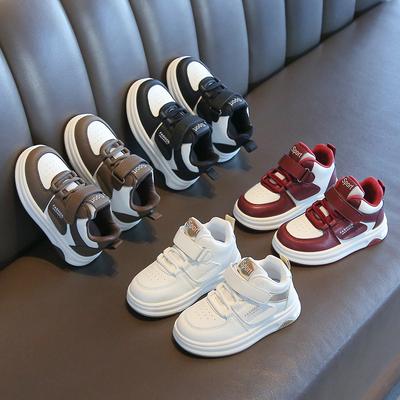Children's Sports Shoes 2025 Spring and Autumn New Girls' Little White Shoes High-top Boys' Casual Board Shoes Soft-soled Baby Shoes List