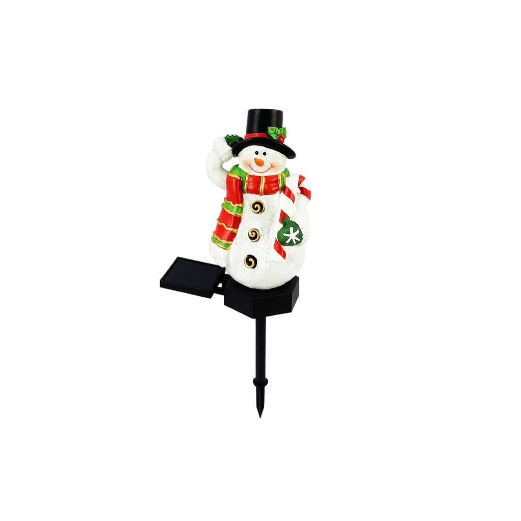 Snowman Ground Stake Light for Outdoor Christmas Yard Garden Path Decor