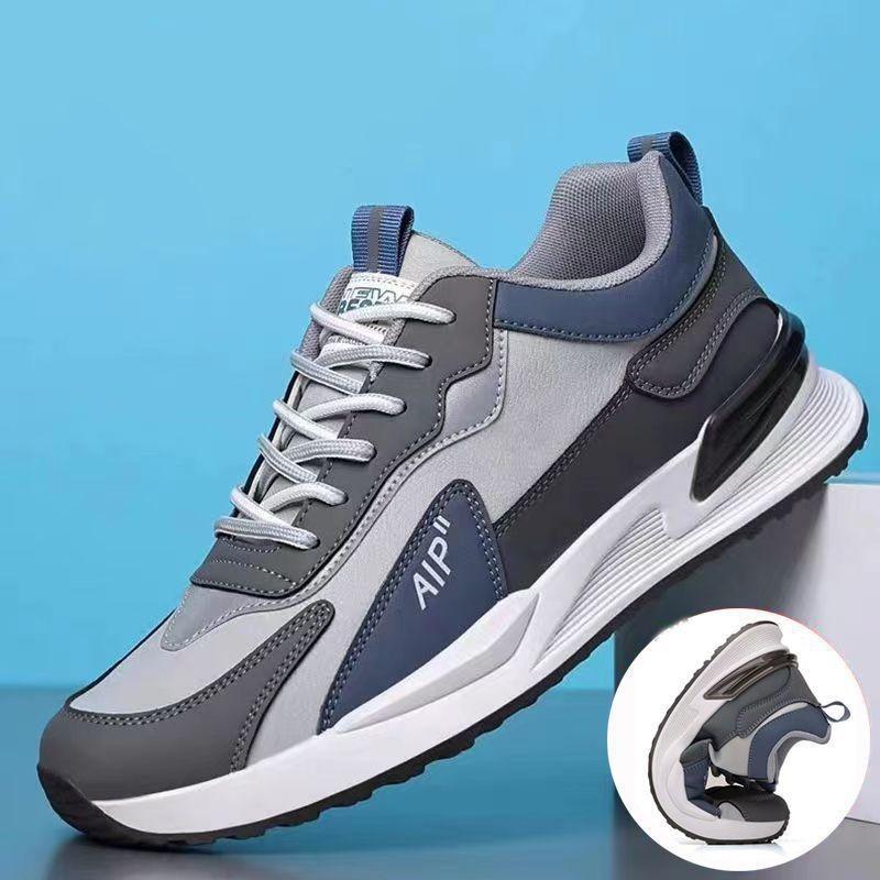 22 autumn new leather sports shoes casual running shoes Forrest Gump tide shoes casual shoes