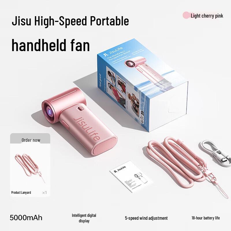 Jisulife Life9 S Přenosný Mini Turbo Ventilátor