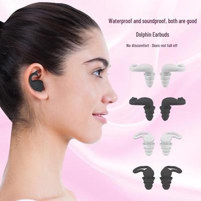Dolphin Sleep Earplugs: Noise Reduction, Sound Insulation, Anti-Noise, Waterproof for Students and Swimming