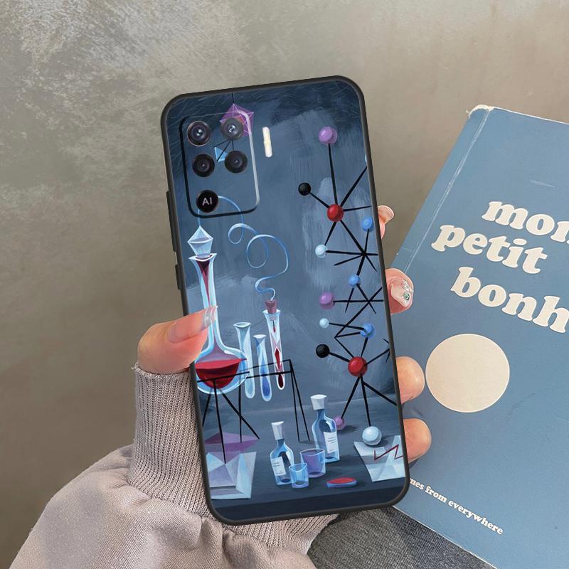 

Science Chemistry Formulas Case For Oppo A98 A78 A79 A18 A38 A58 A40 A60 A80 A16 A76 A96 A15 A74 A94 A54 A17 A77 Cover OPPO A76