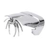 Motorcycle Spider Tail Light Cover Chrome Plated Rear Lamp Guard Rustproof Decorative