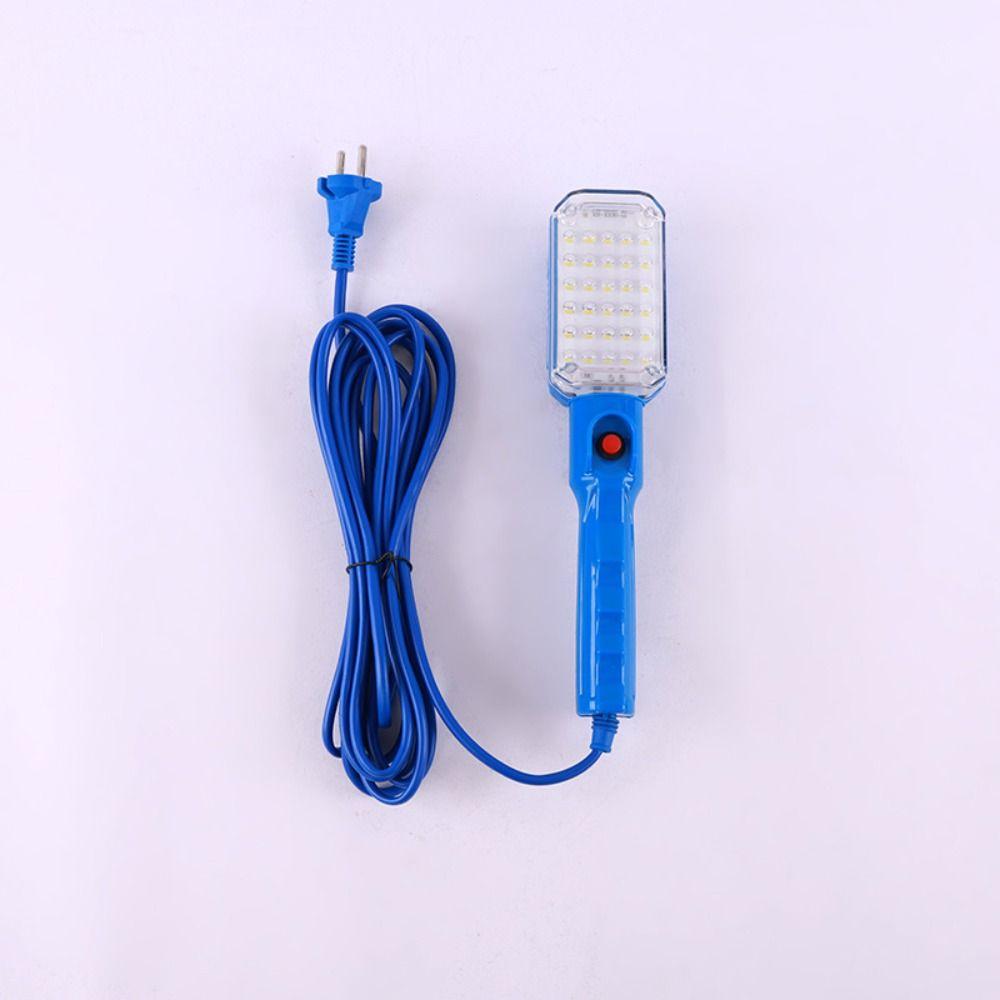 220V LED Work Light 30 LED Handheld Repair Lamp Utility Light Inspection Lamp Garage