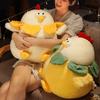 Stuffed Soft Fat Round Chick Plush Toys Cartoon Animals Chick Pillow Doll Cushion Gift