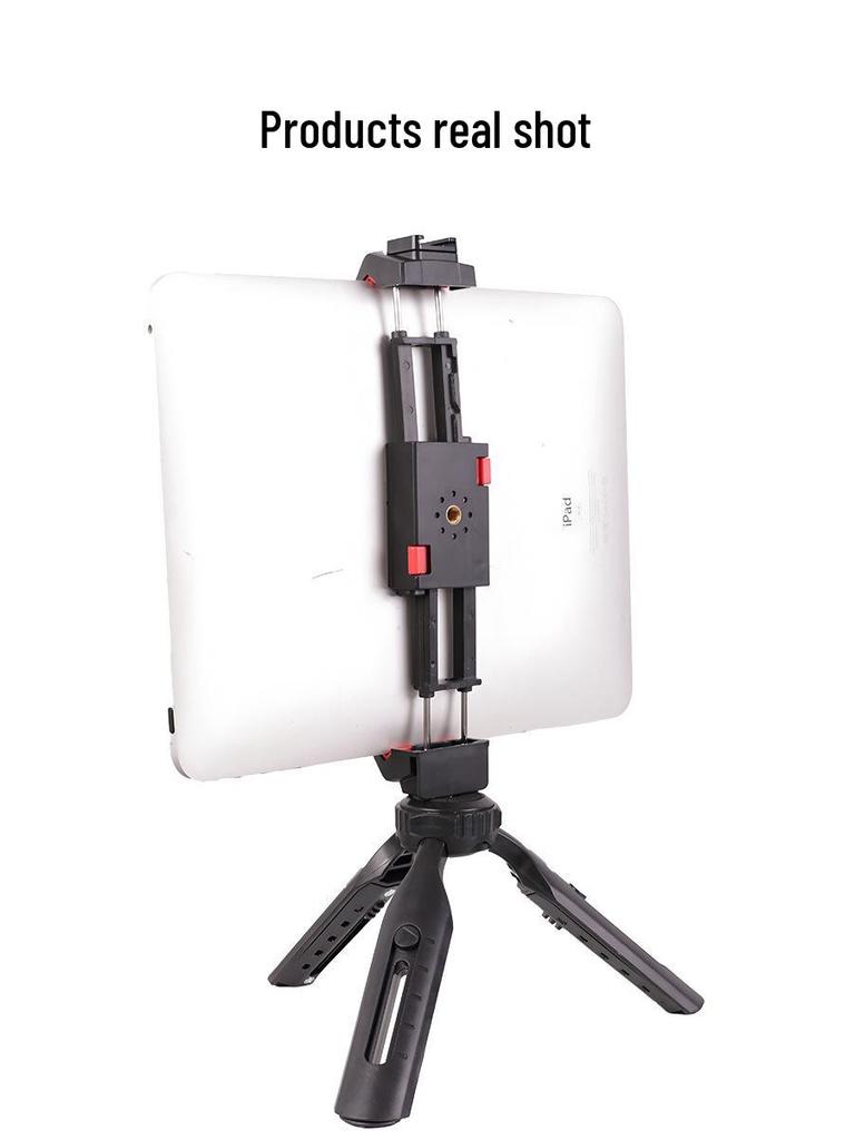 Universal Mobile/Tablet Clip for Live Streaming & Photography, Portable with 1/4" Screw Hole