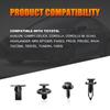 120Pcs 4-In-1 Bumper & Fender Liner Clip Kit - Bumper Screw Bolt/Body Bumper Rivet Fender Clips Compatible With Toyota Lexus, Replaces 90159-60498,