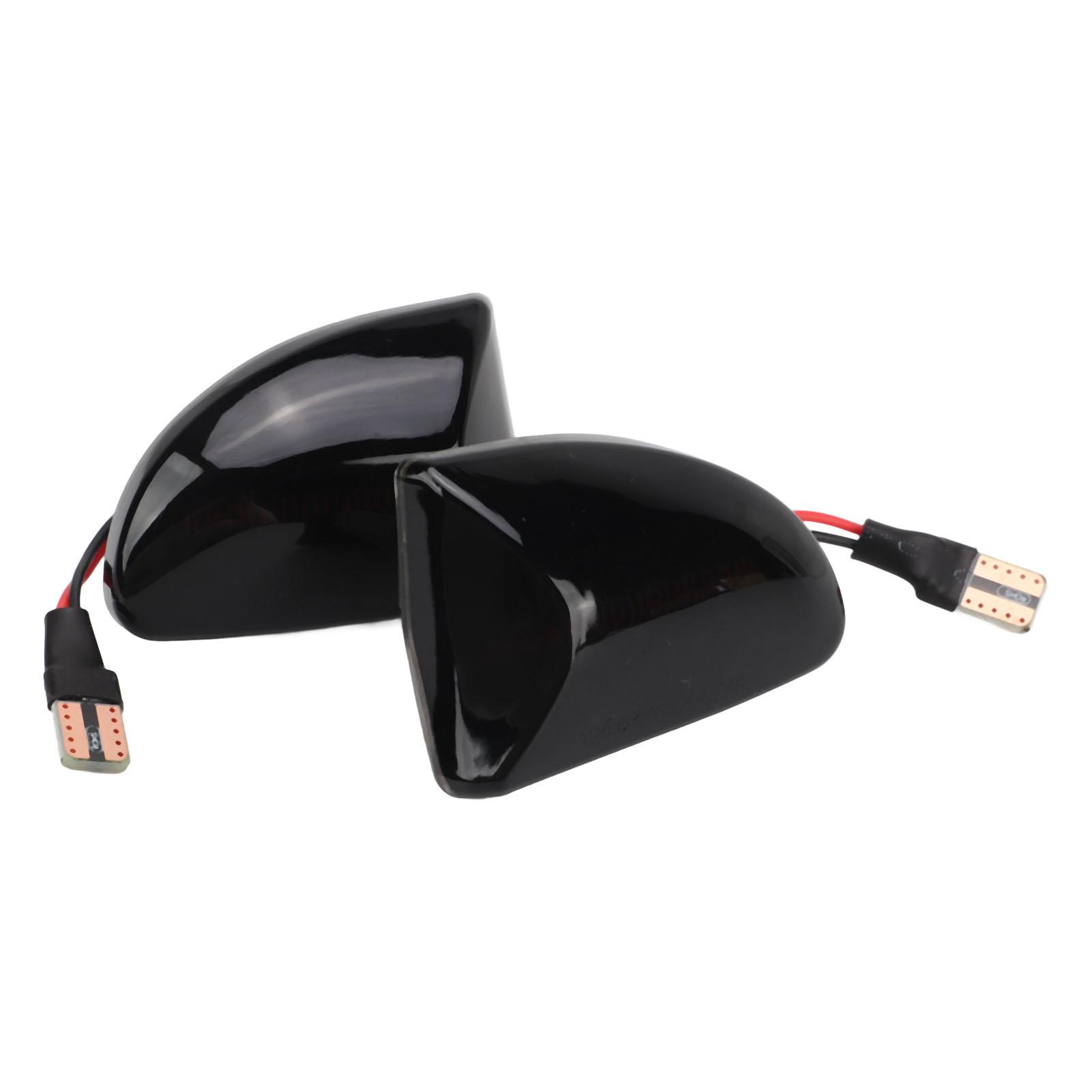 

Side Marker Light Smoked Black Shell Yellow Light Aging Resistant Replacement for Smart Fortwo Cabrio A451