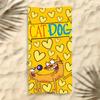 C-Catdog Towel Polyester Beach Towel Quick Dry Sand Free Bath Towel For Summer Pool Travel Vacation