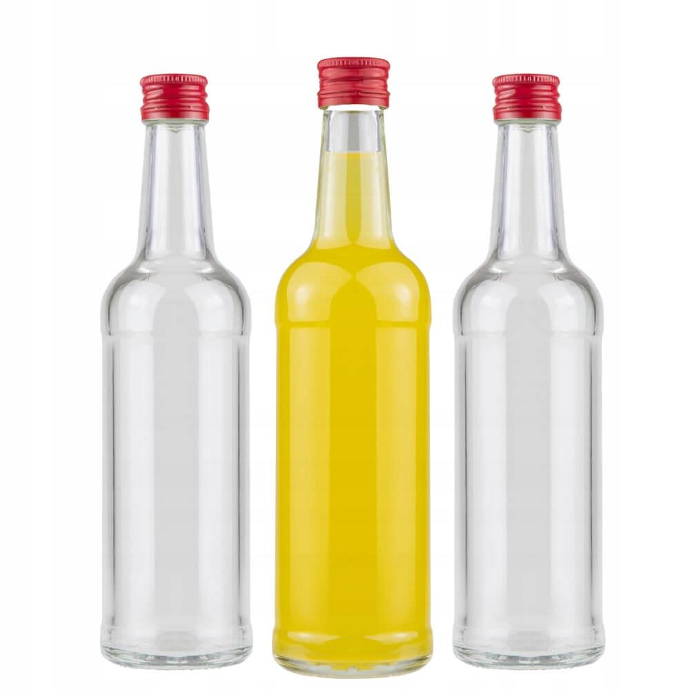 50X Butelka Monopol 100Ml Butelki Monopolowe Szklane Na Alkohol Wino Syrop