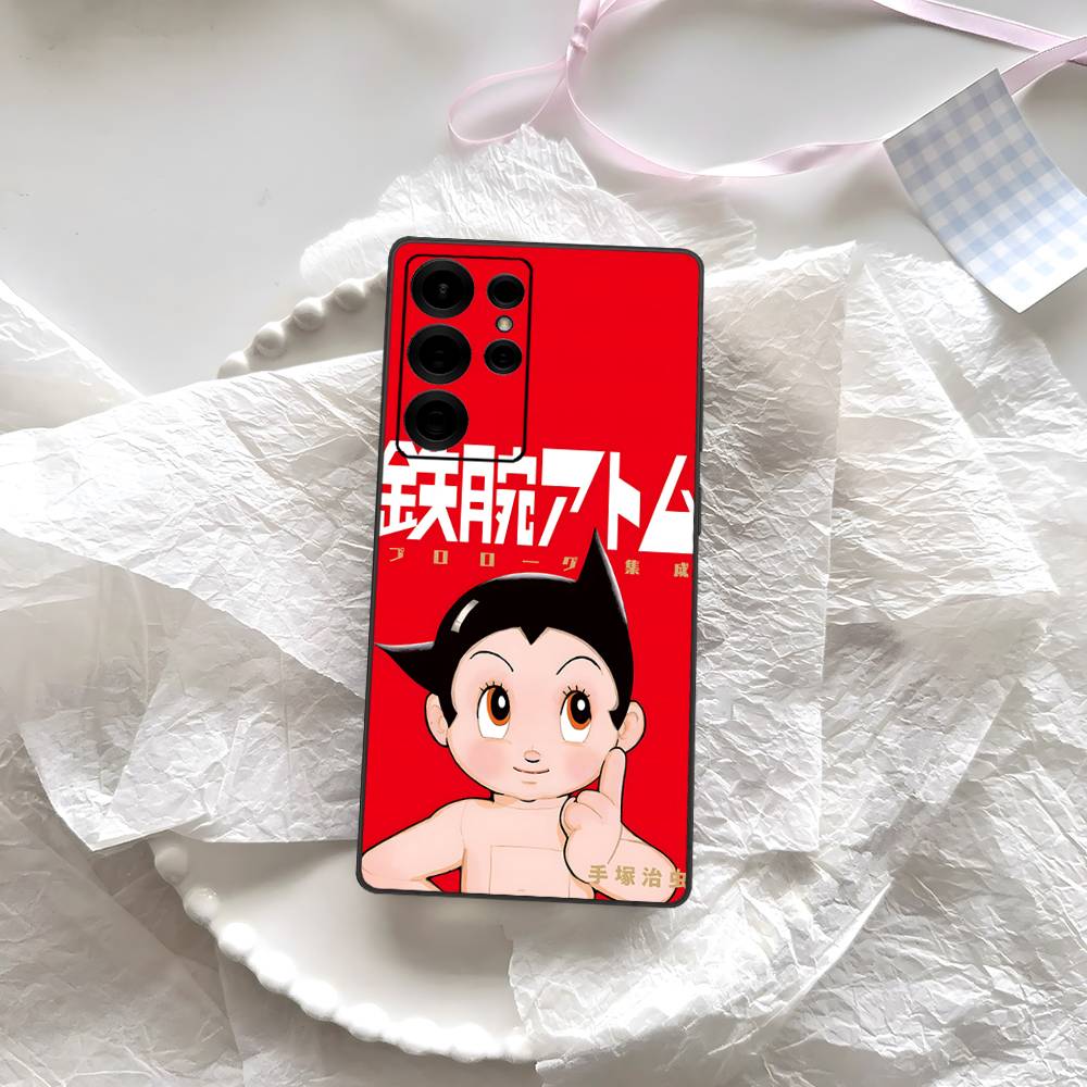 Astro Boy Cartoon Phone Case For Samsung S 24 fe 25 Ultra plus 20 lite 21 30 22 23 24 22 Ultra 5G Fundas