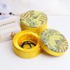 Linen Jewelry Storage Organizer Chinese Cultural Bracelet Box Bracelet Case  Living Room