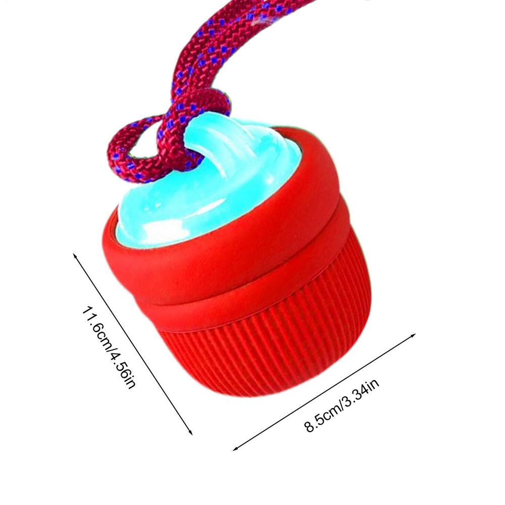 

Interactive Dog Ball Automatic Moving Chewable Automatic Moving Dogs Ball For Small Medium Large Puppy Home Indoor Outdoor Pool червоний