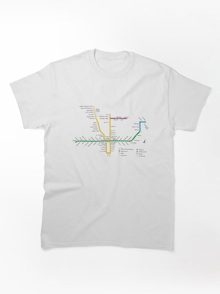 Metro Toronto Subway Classic T-Shirt