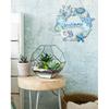 Putuo Decor Beach Wreaths - Ocean Welcome Sign, Wood Material, Summer Beach Decor for Front Door, Sea Turtle Design