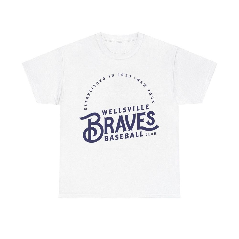 

Wellsville Braves Est 1953 New York Baseball T-shirt S