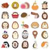 Hedgehog Graffiti Cartoon Stickers - 50 Cute, Waterproof Animal Designs for DIY Projects