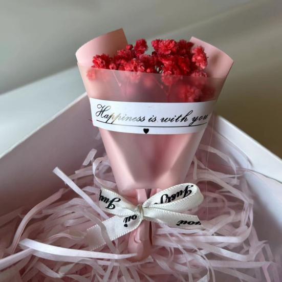 Mini Bukususzonych Kwiatów Naturalna Gipsówka Kwiaty Hurtowo Gipsówka Bukiet Kwiatowy do Rękodzieła Akcesoria Fotograficzne Prezent Zaproszenia Dekoracja