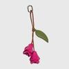 Modischer Niedlicher Tulpen Schlüsselanhänger Hohe Qualität PU-Leder Bunter Blumen Anhänger für Handtaschen Dekoration
